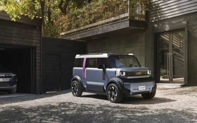 FOTO Dacia a prezentat conceptul de mașină electrică Hipster, mult mai mică și ușoară decât Dacia Spring