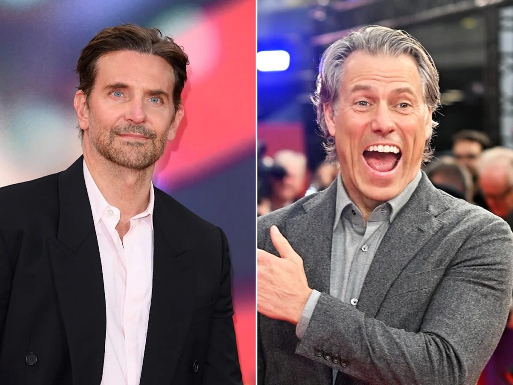 Why is Bradley Cooper making a movie about John Bishop?