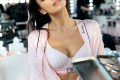 Irina Shayk prepares backstage at the Victoria's Secret Fashion Show 2025 on October 15, 2025 in New York City
