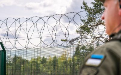 Estonia își închide un punct de trecere a frontierei cu Rusia, după ce a observat un comportament diferit al grănicerilor ruși