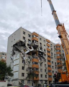 Explozie în București/ Fondurile pentru reconstrucţia blocului din Calea Rahovei sunt asigurate de Ministerul Dezvoltării