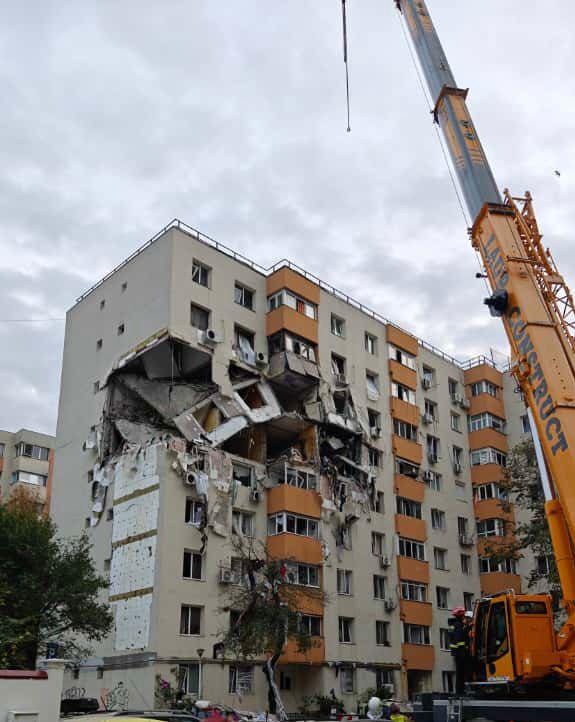 Explozie în metropolă/Bujduveanu: Există o mare posibilitate ca imobilul să