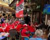 Au invadat Centrul Vechi! Fanii Austriei, show pe străzile Capitalei