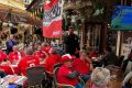 Au invadat Centrul Vechi! Fanii Austriei, show pe străzile Capitalei