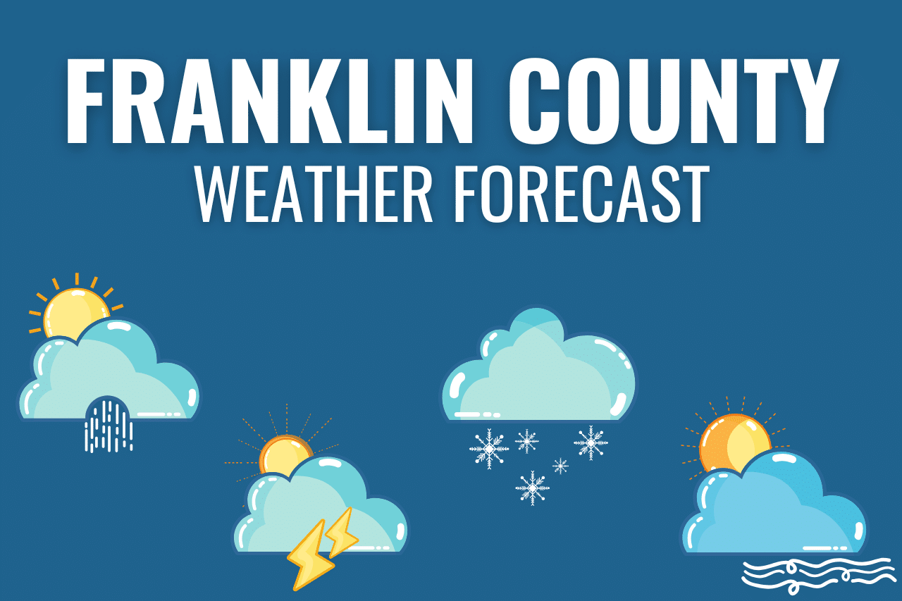 Prognoza Meteo pentru Comitatul Franklin – 3 Octombrie 2025