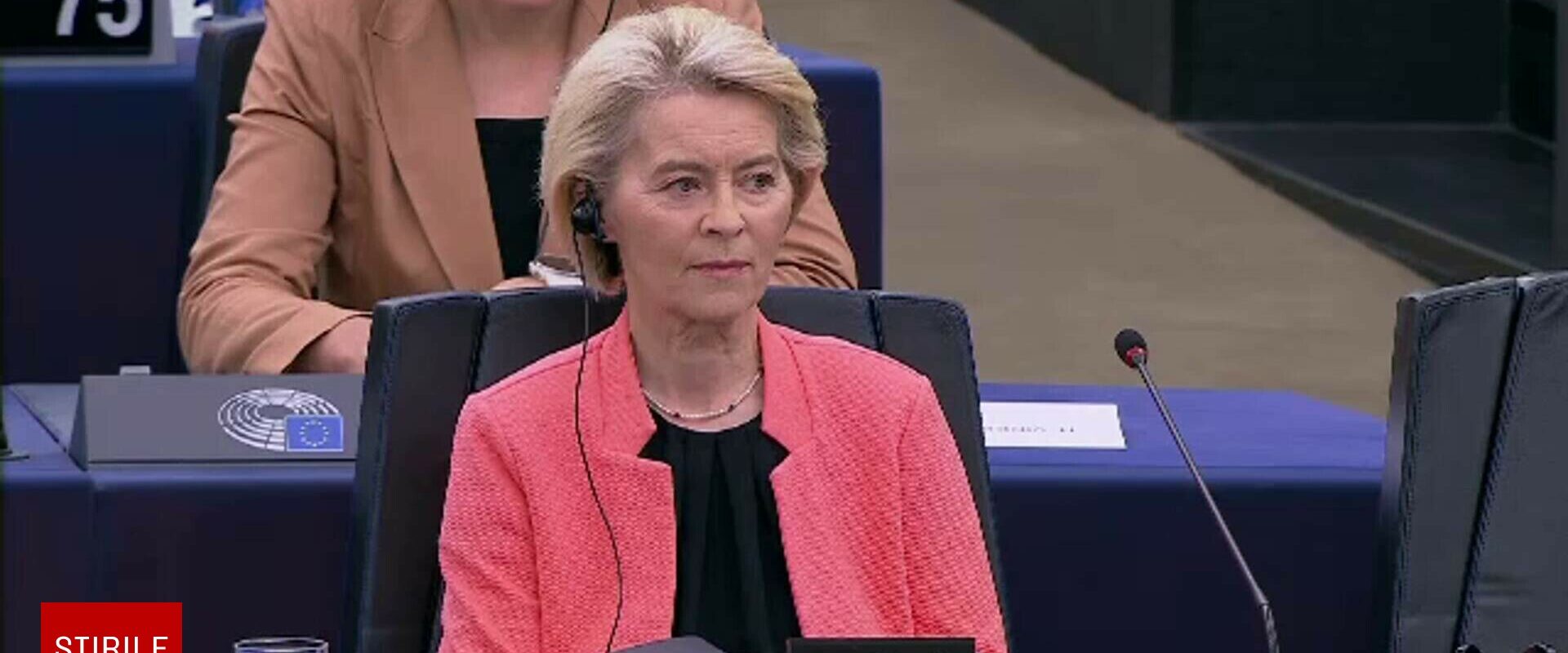 Două moțiuni de cenzură împotriva Comisiei Europene, dezbătute la Strasbourg. Ursula von der Leyen, vizată pentru a doua oară