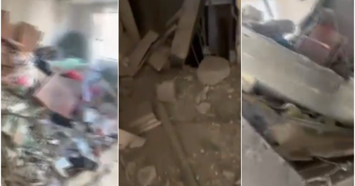 Consecințele devastatoare ale exploziei de la blocul cu opt etaje din Rahova. Primele fotografii din interiorul clădirii.