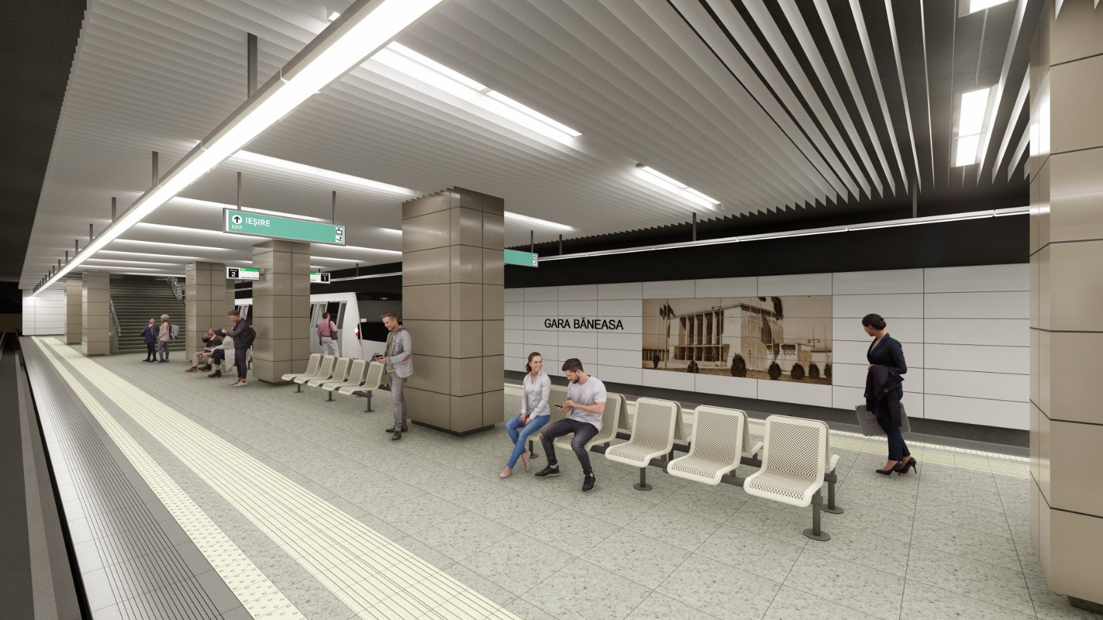 [ad_1] În stația de metrou Eroilor din București, ploaia intensă din ultimele zile a provocat infiltrări de apă prin tavan, formând bălți pe peroane