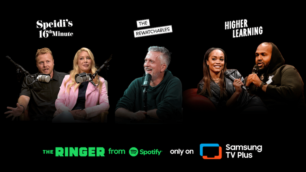 Samsung TV Plus To Launch The Ringer Video Podcast FAST Channel