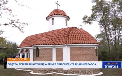 Obștea Schitului Nicolinț a primit binecuvântare arhierească