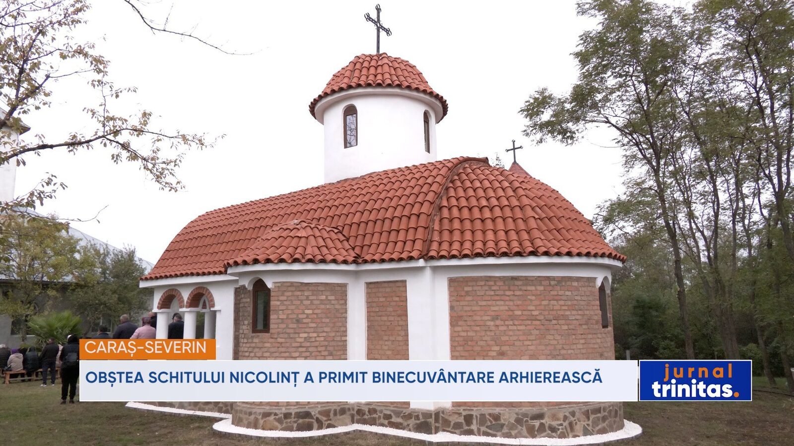 Schitul Nicolinț a fost onorat cu binecuvântarea arhierească.