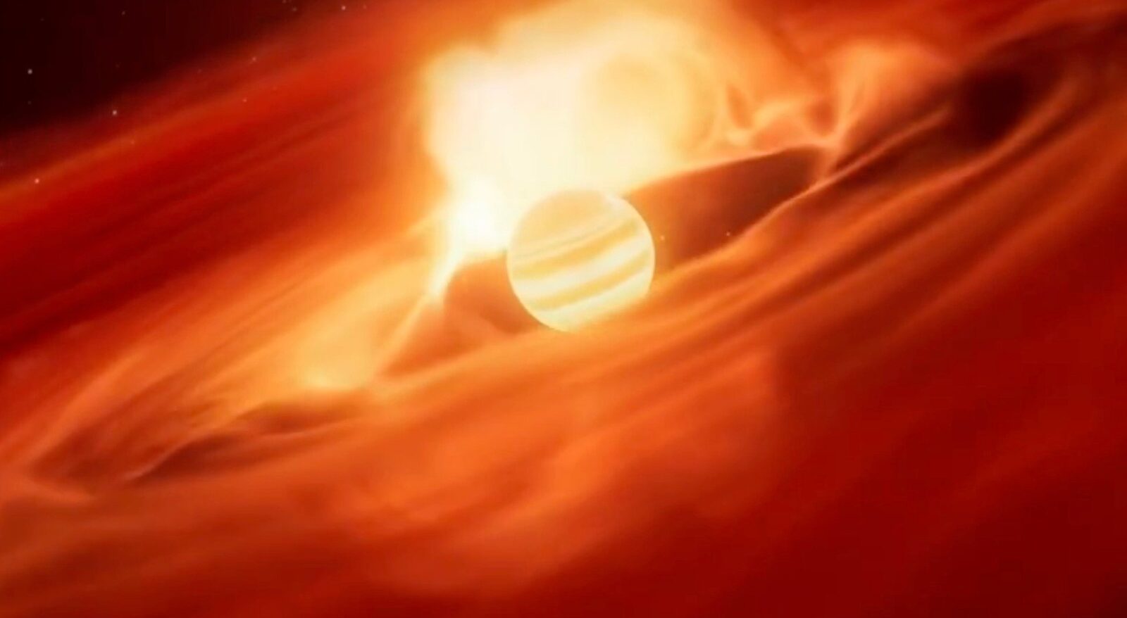 O planetă extrasolară izolată în spațiul interstelar absorbă până la 6 miliarde de tone de praf și gaze pe secundă