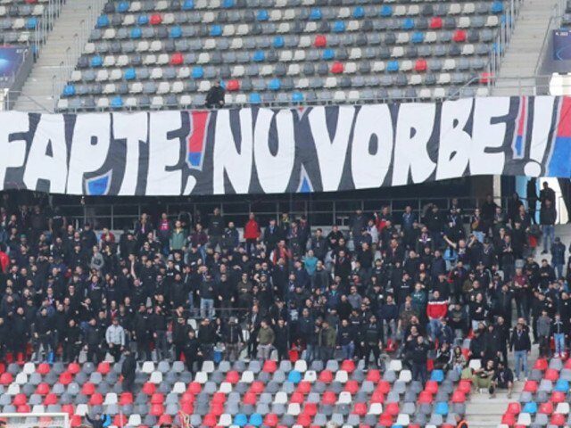 Suporterii Stelei reacționează la hotărârea UEFA: ”Sfârșitul pentru FC FCSB!”