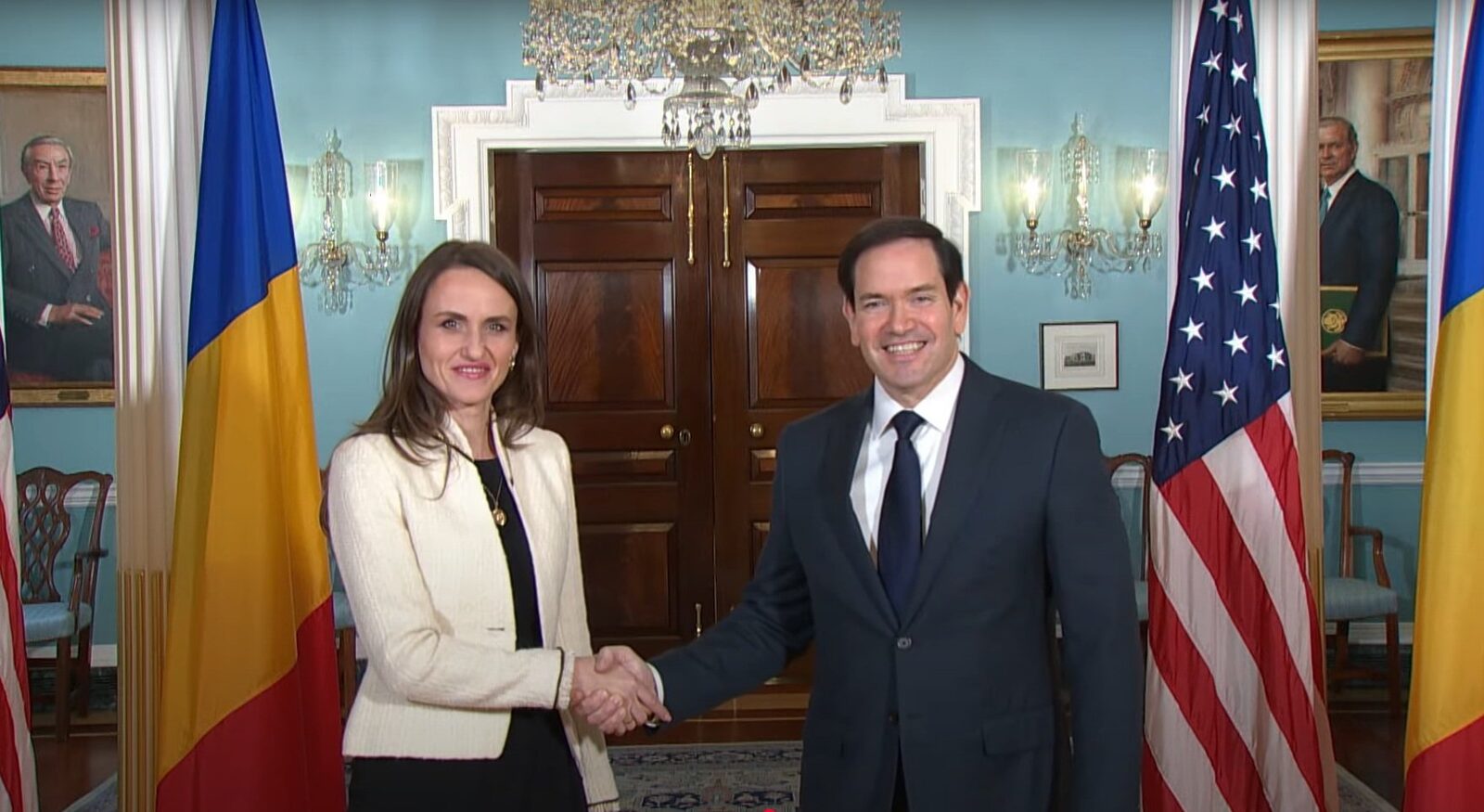 [ad_1] Ministra Afacerilor Externe, Oana Ţoiu, a avut o întâlnire la Washington cu Marco Rubio, secretarul de stat al SUA, marcând un moment important în relațiile bilaterale româno-americane