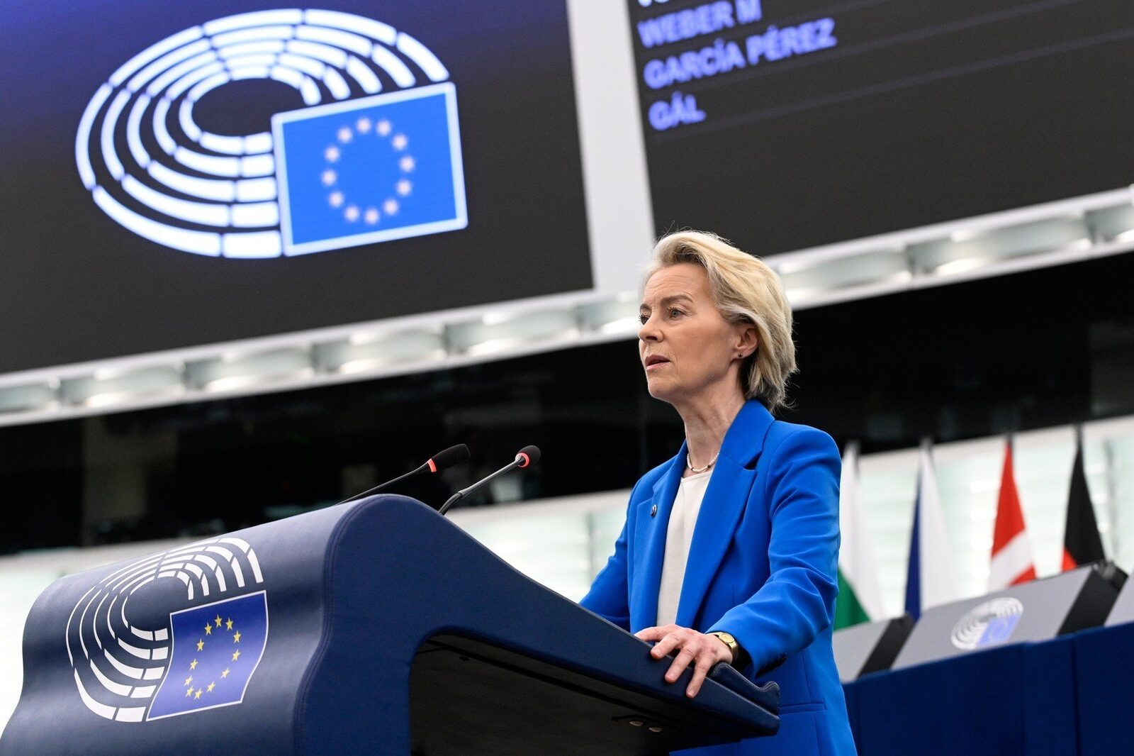 Ursula von der Leyen citează pe Putin în contextul celor două moțiuni de cenzură: „Prietenii obedienți din Europa”