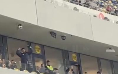 Video | Prezență surpriză la FCSB