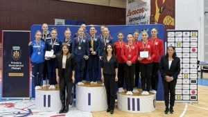 Nicholas Țarcă și Denisa Golgotă au obținut titlul național la individual-compus! CSA Steaua a dominat competiția pe echipe.