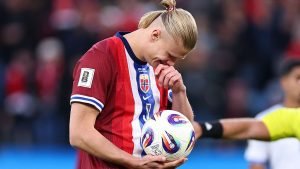 Erling Haaland, detașat în cursa pentru titlul de golgheter în calificările europene la CM 2026