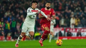 Liverpool – Manchester United 0-1! Meciul de referință al etapei este disponibil EXCLUSIV pe VOYO. Oaspeții își iau avânt de la început.