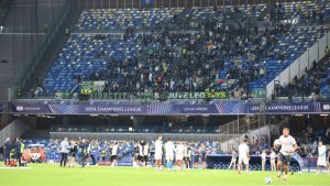 Conflict spectaculos la un meci din Liga Campionilor!