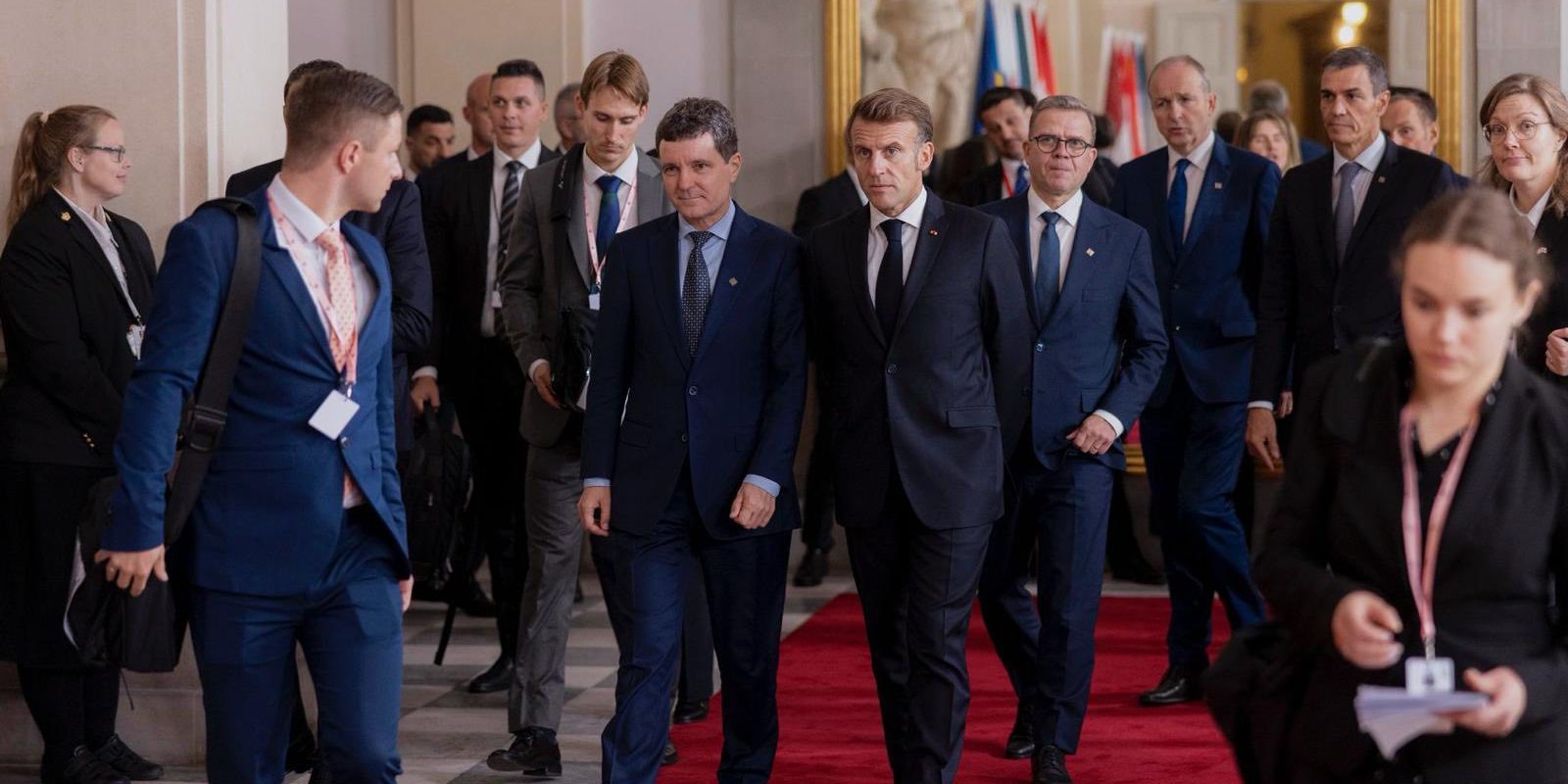 Președintele Nicușor Dan prezintă la Copenhaga informații despre influența Rusiei asupra alegerilor din România liderilor europeni