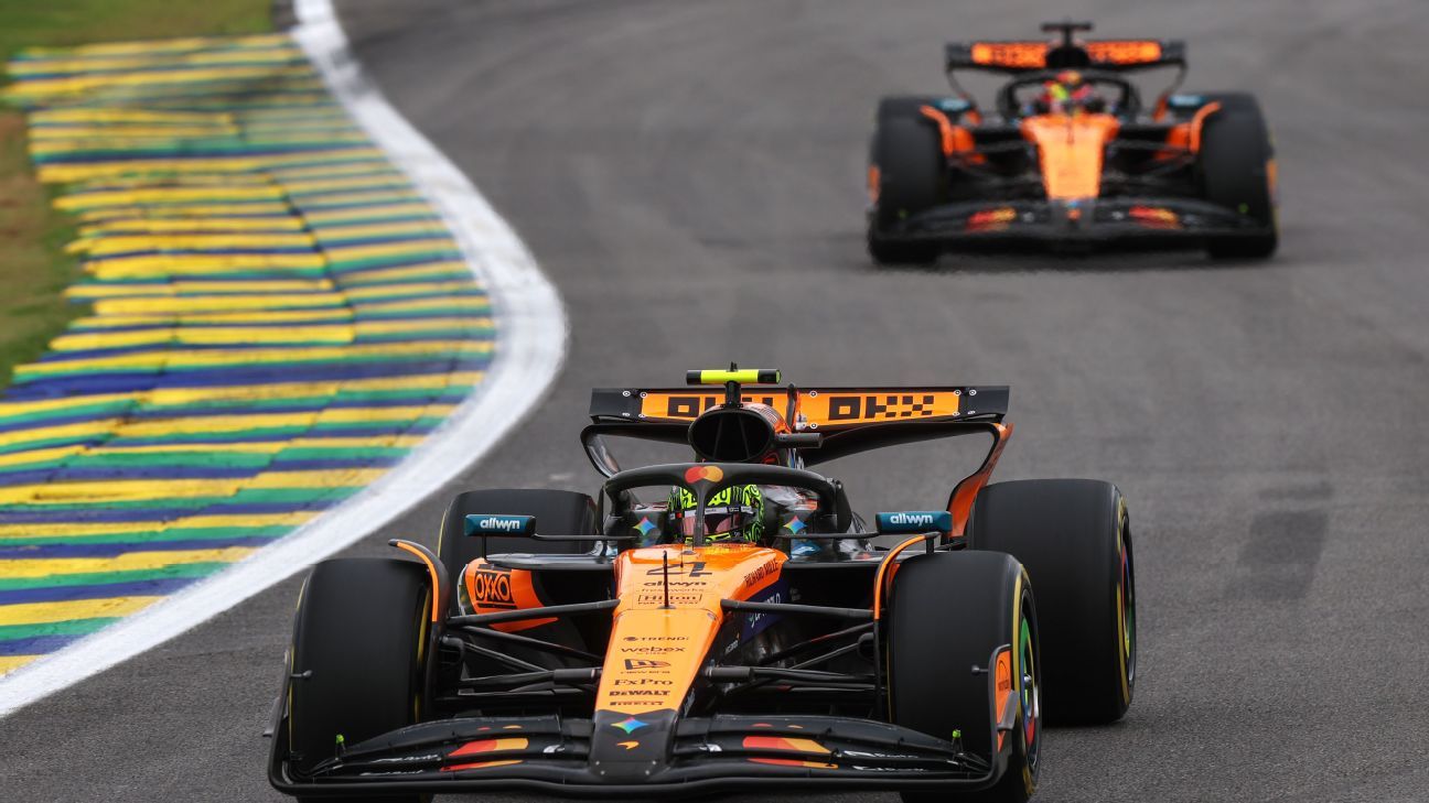 [ad_1] Lando Norris a făcut un pas semnificativ în lupta pentru titlul de campion în Brazilia, după ce a câștigat sprintul și a obținut pole position în calificări