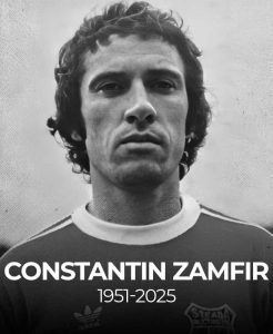 [ad_1] Fotbal: Decesul lui Constantin Zamfir, fost internațional român Fostul internațional Constantin Zamfir, emblematic pentru echipa de fotbal Steaua București, a decedat la vârsta de 74 de ani