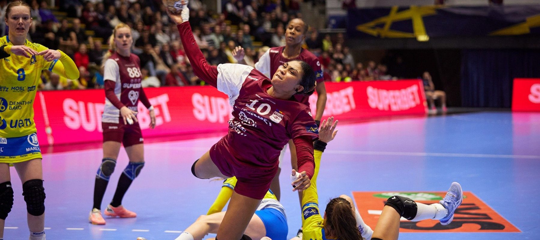 Rapid obține calificarea în faza grupelor Ligii Europene la handbal feminin după ce echipa a revenit după înfrângerea din tur cu HSG Bensheim