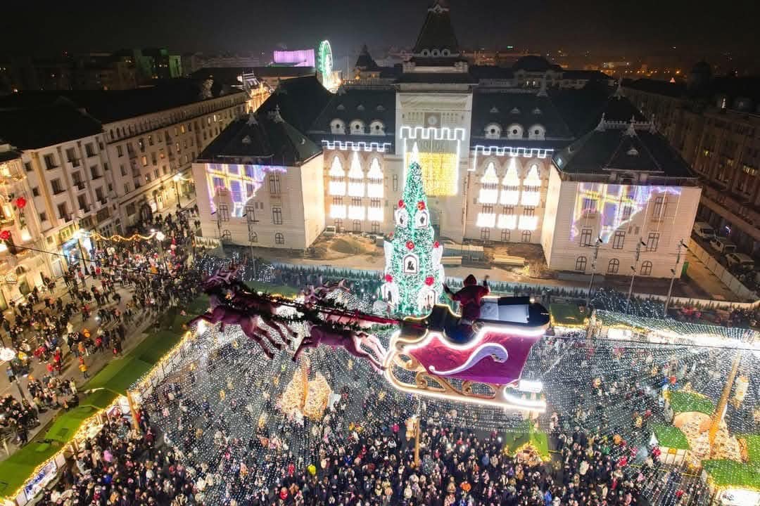 Lia Olguța Vasilescu: Primăria Craiova obține aproape de două ori mai mult decât suma investită în Târgul de Crăciun, cu aproape patru milioane de euro în încasări