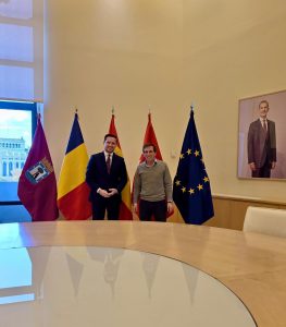 Primarul Stelian Bujduveanu se întâlnește cu José Luis Martínez-Almeida: Detalii despre discuția de lucru de azi