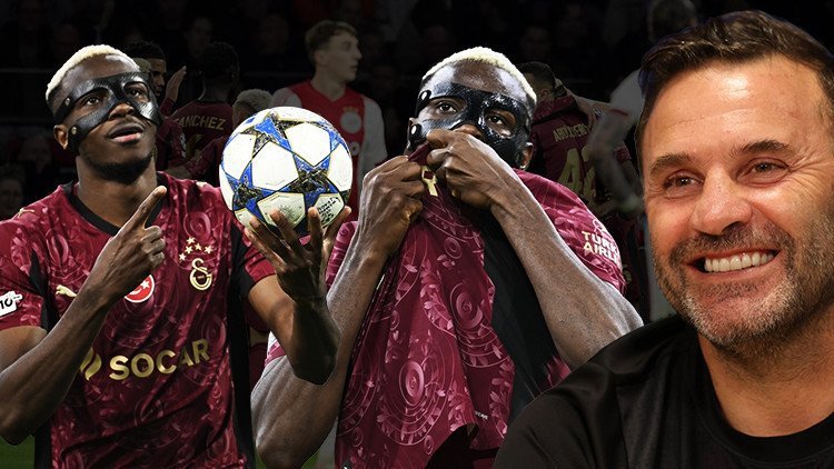 Galatasaray’ın Ajax’ı yenmesi sonrası Okan Buruk: ‘Zor kura, ama şahane! Master tezi gibi!’