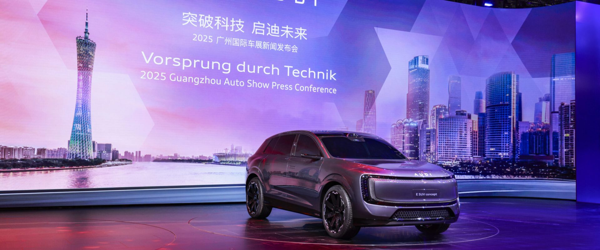 Audi lansează al doilea model destinat exclusiv pieței din China, un SUV electric care va fi fabricat începând cu anul viitor