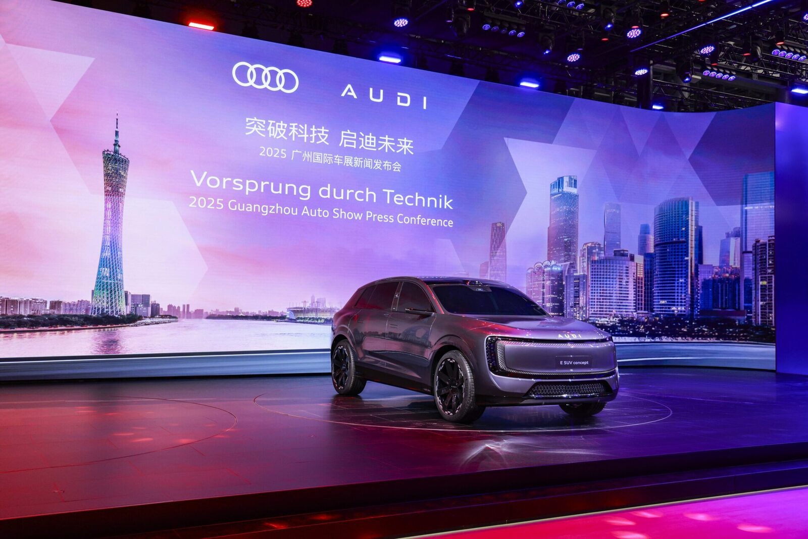 Audi lansează al doilea model destinat exclusiv pieței din China, un SUV electric care va fi fabricat începând cu anul viitor