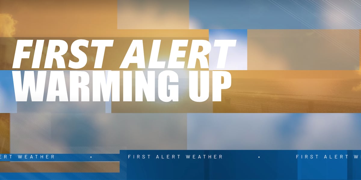 FIRST ALERT: Warmer weather arrives