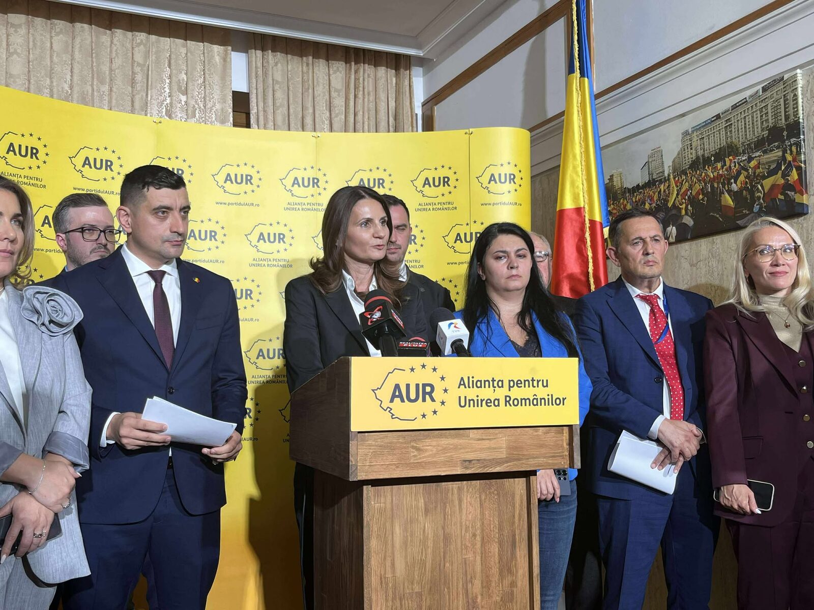 AUR o sprijină pe Anca Alexandrescu pentru Primăria Capitalei, afirmă George Simion.