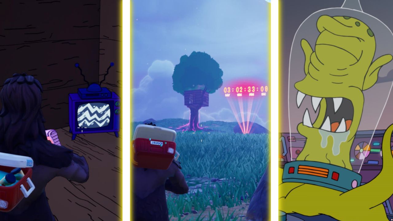 Actualizarea The Simpsons în Fortnite: urmează live raportul despre downtime-ul jocului.