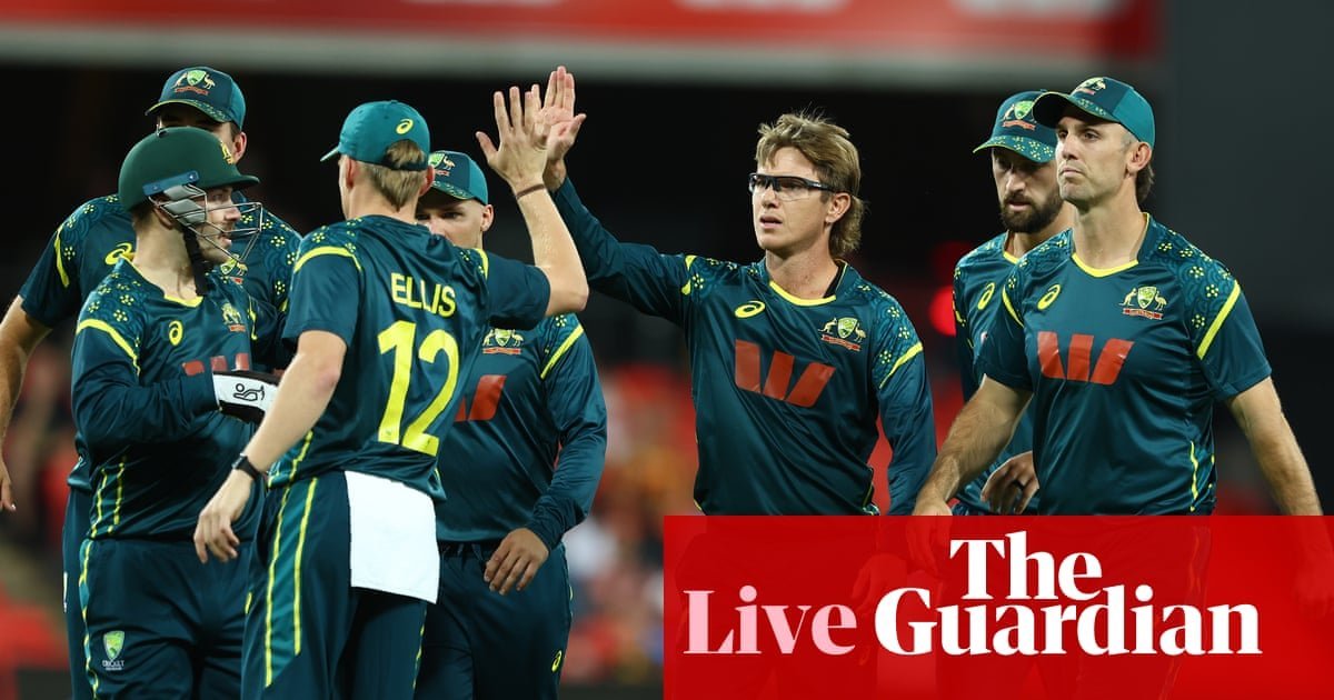 Australia v India: fourth men’s Twenty20 international – live | Australia cricket team
