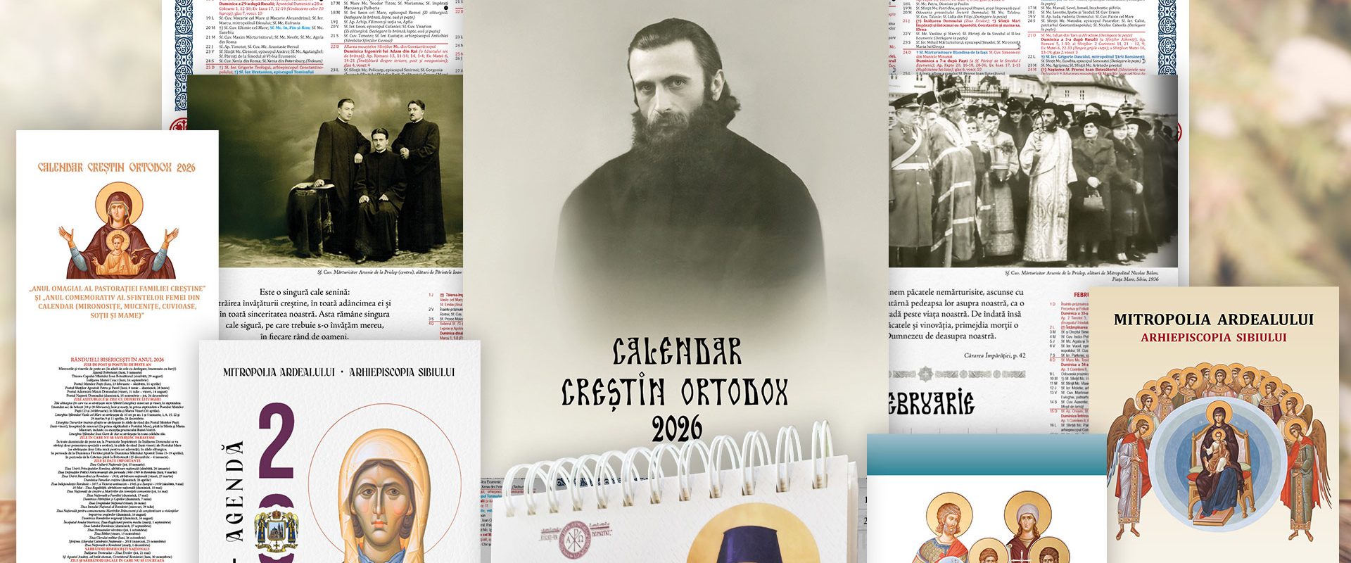 A fost publicat Calendarul Ortodox pentru anul 2026.