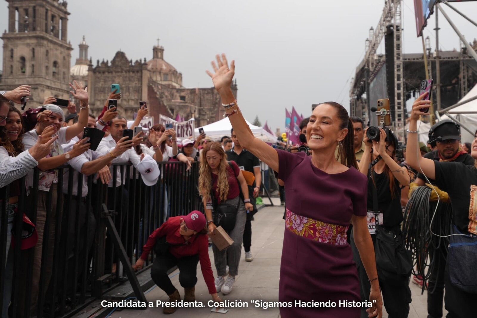 Mexicul propune o strategie pentru combaterea hărțuirii sexuale, după ce președinta Claudia Sheinbaum a fost atinsă în mod inadecvat în public