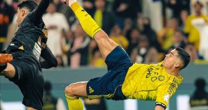 Cristiano Ronaldo, o capodoperă! VIDEO. Portughezul atinge 954 de goluri cu o execuție spectaculoasă