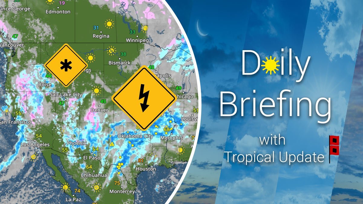 Stormy southern Plains – Weather News