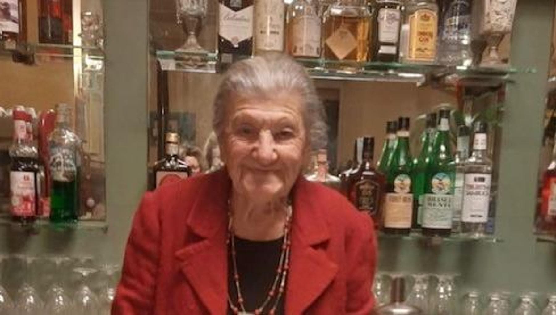 La cea mai vârstnică barista din Italia a sărbătorit 101 ani.