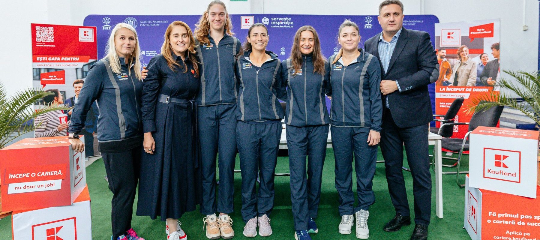 Kaufland România devine partener al Federației Române de Tenis și introduce platforma „Servește Inspirație”, menită să unească lumea profesională, sportul și performanța