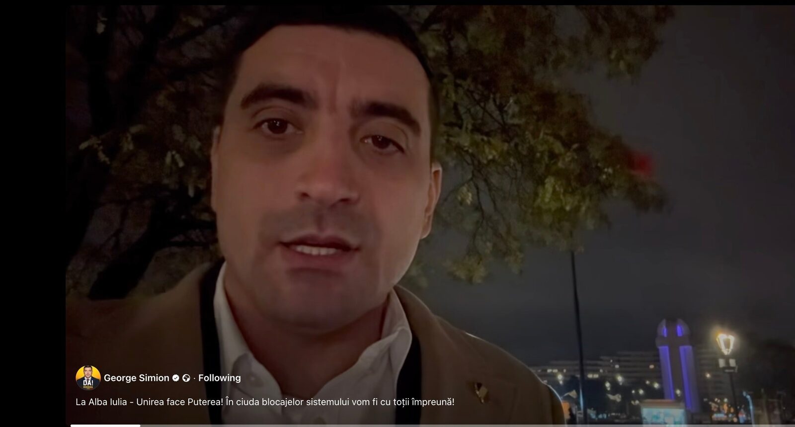 [ad_1] George Simion, liderul formațiunii politice extremiste AUR, a declarat că a sosit în Alba Iulia atât pentru a fi prezent la evenimentele dedicate Zilei Naționale de 1 Decembrie, cât și pentru participarea la Congresul partidului, programat pentru duminică la ora 16:00
