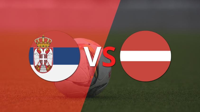 EN VIVO: 2 a 1 gana Serbia ante Letonia