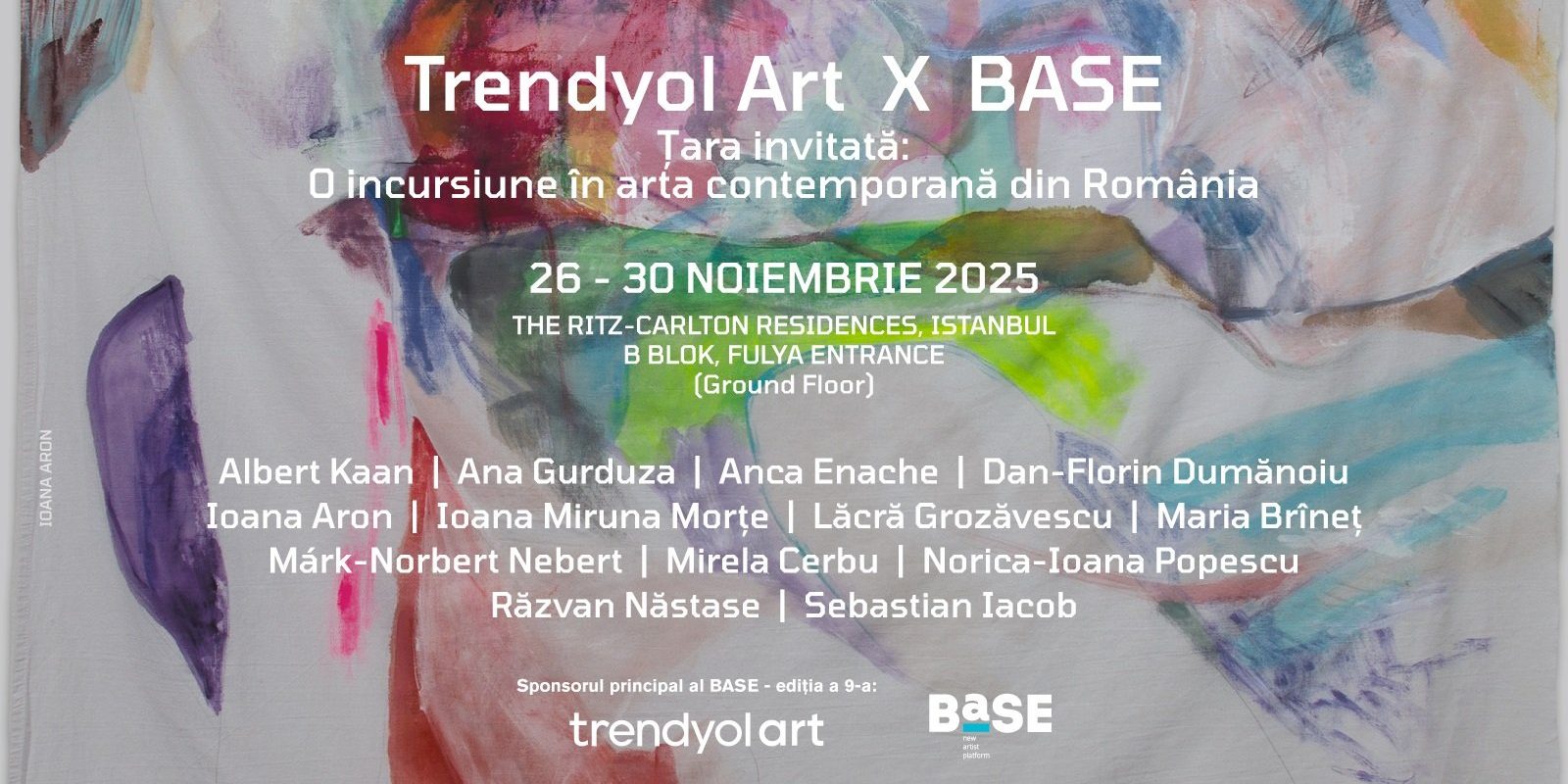 [ad_1] Treizece artiști români emergenți vor avea ocazia să-și expună operele la BASE 2025 din Istanbul, proiect susținut de compania Trendyol, principalul sponsor și partener cultural al evenimentului