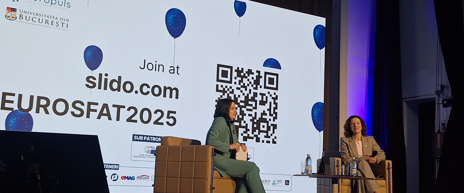 Roxana Mânzatu, Comisar european, participă în direct la forumul Eurosfat pentru a discuta despre proiectul de mobilitate echitabilă și despre aspectele negative ale mobilității, precum abuzurile și exploatarea, considerate cauze ale euroscepticismului