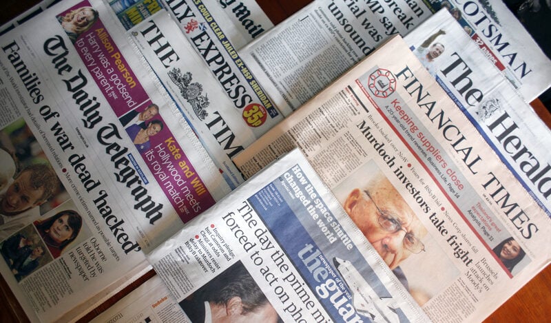 Proprietarul tabloidului Daily Mail intenționează să achiziționeze cotidianul Telegraph, suma tranzacției estimată la 500 de milioane de lire sterline