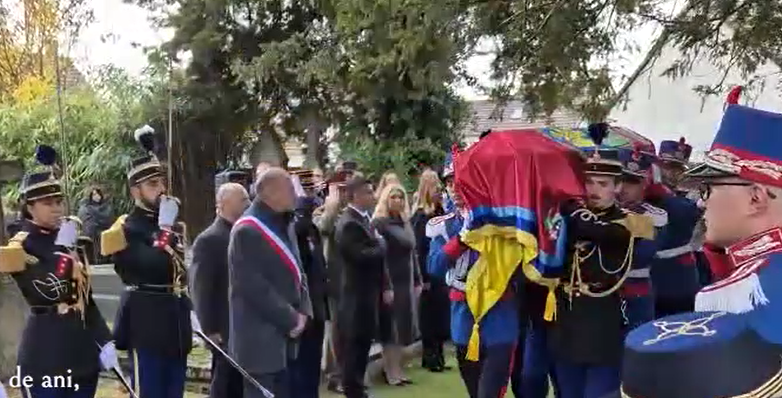 VIDEO: Rămășițele lui Grigore Alexandru Ghica sunt repatriate astăzi din Franța cu un zbor Tarom.