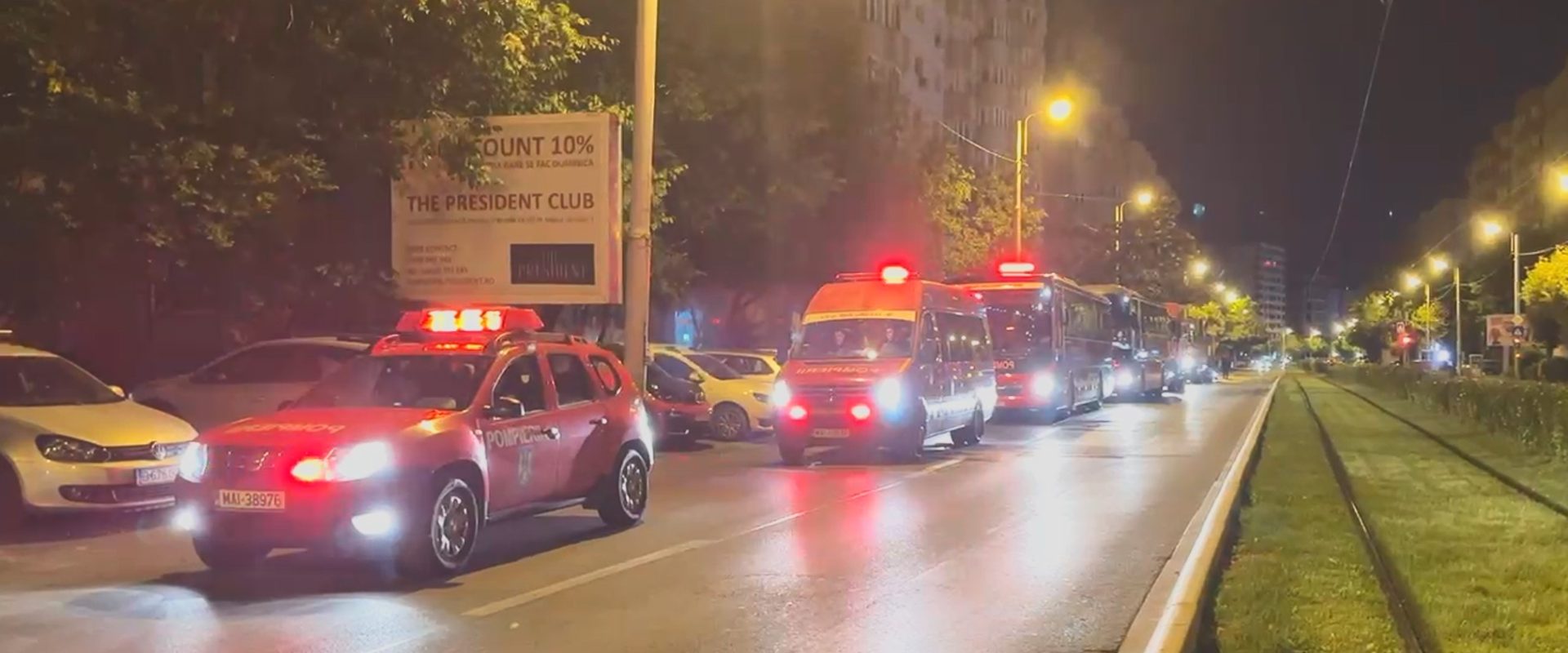 Evacuări de gaze în inima orașului capitalei